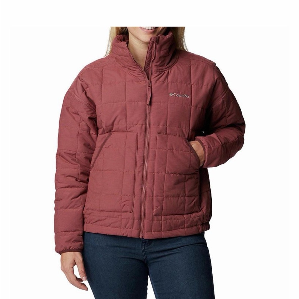 Columbia Women's Quilted Jacket - Beetroot